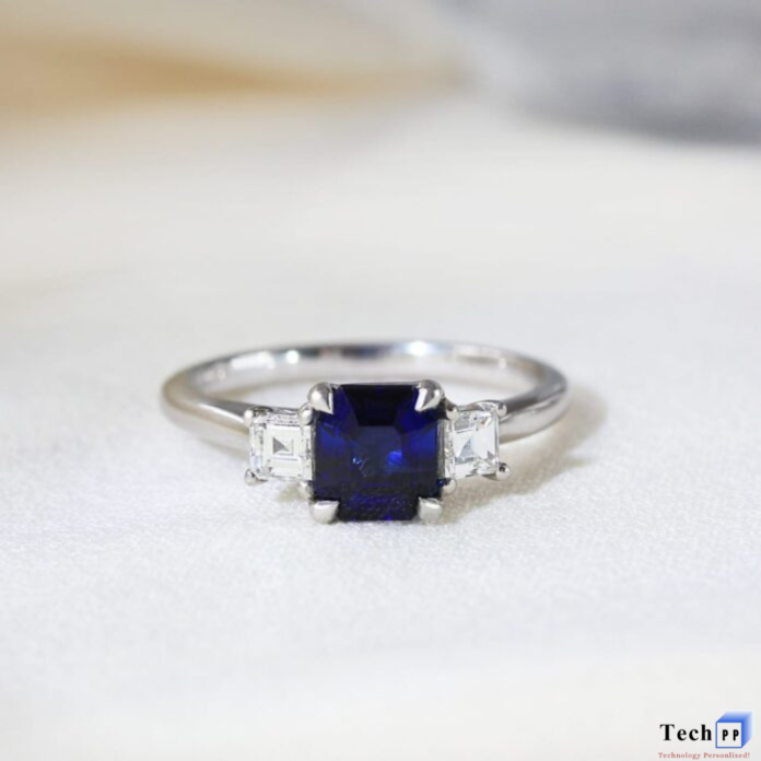 Men’s Blue Diamond Ring