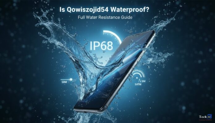 Is Qowiszojid54 Waterproof