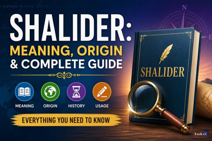 Shalider