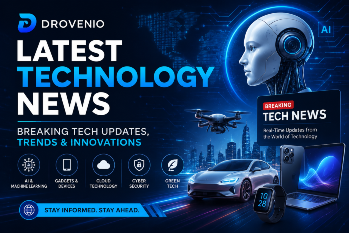 drovenio latest technology news