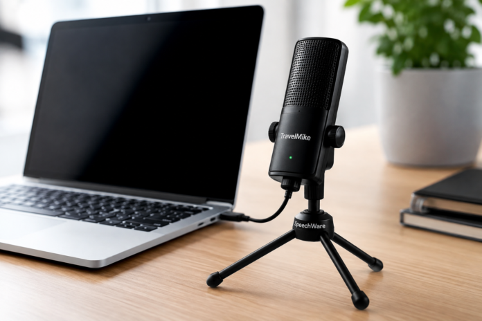 speechware travelmike laptop microphone